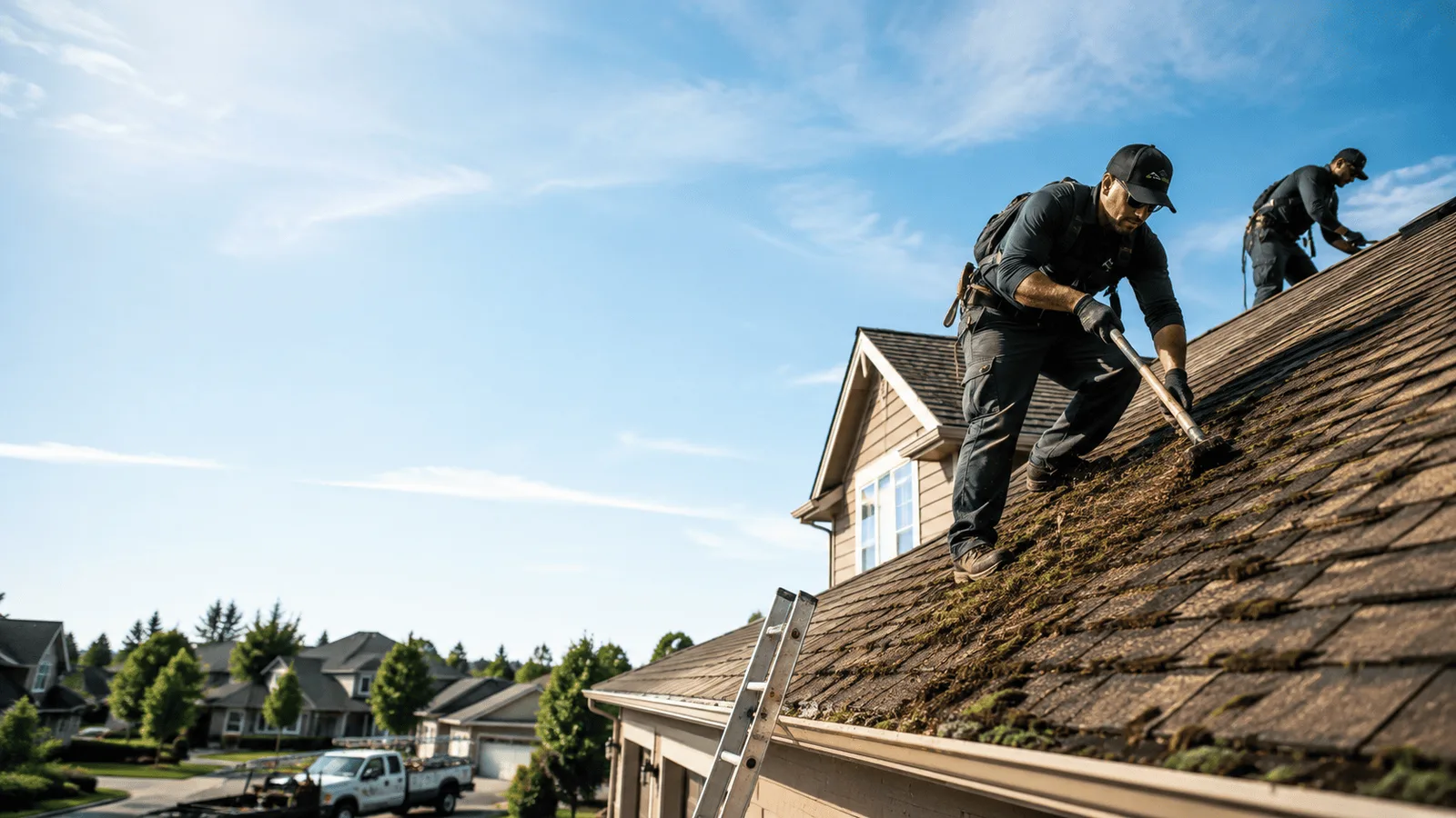 Roof Moss Removal in Thackerville, OK near me